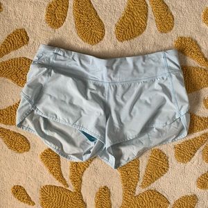 Blue lululemon shorts